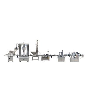 Automatic Powder Bottle Filling Line